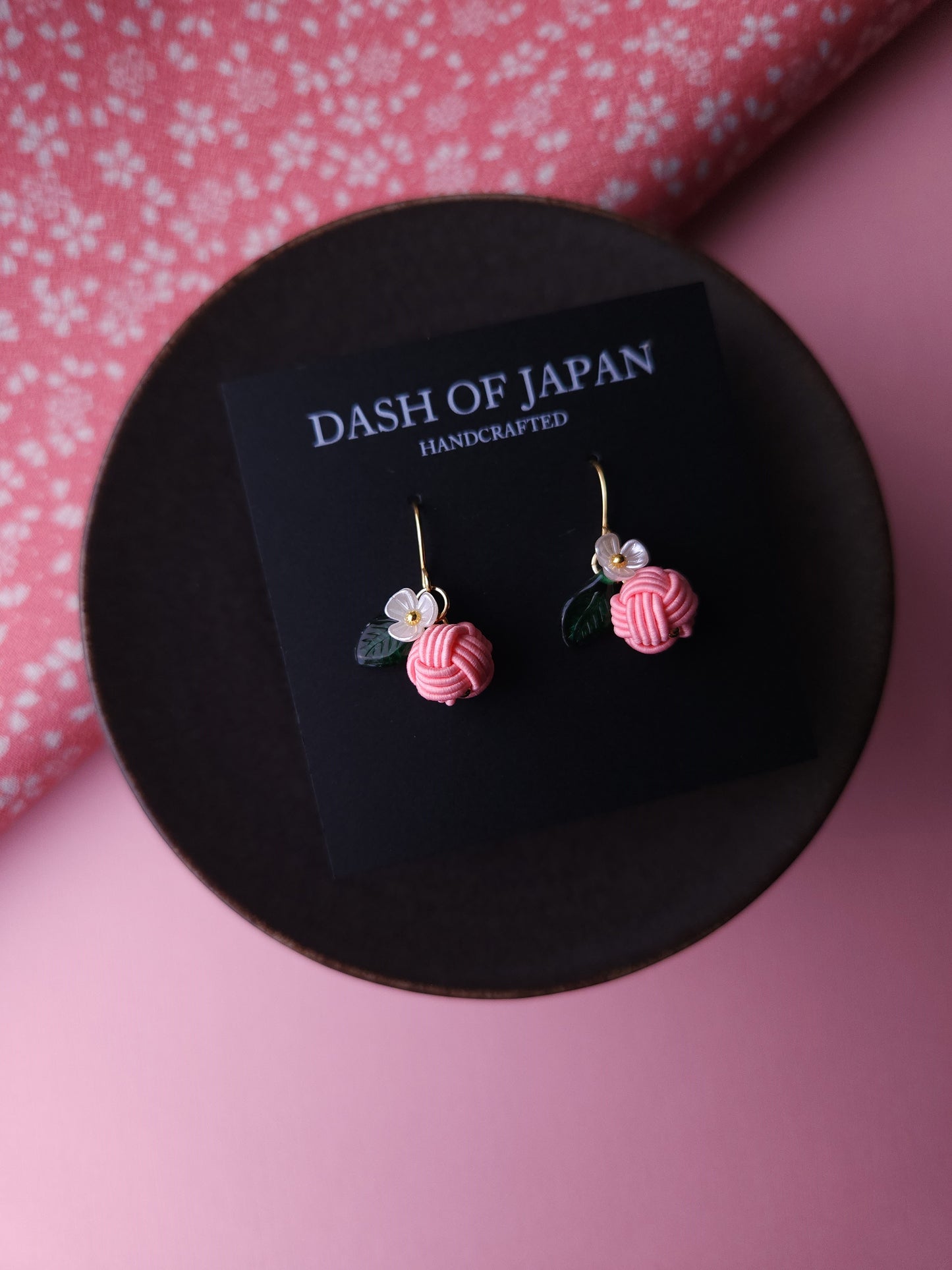 Fruits Earrings - Peach