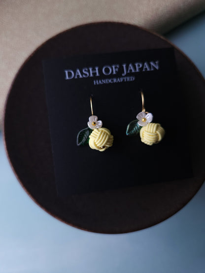 Fruits Earrings - Lemon
