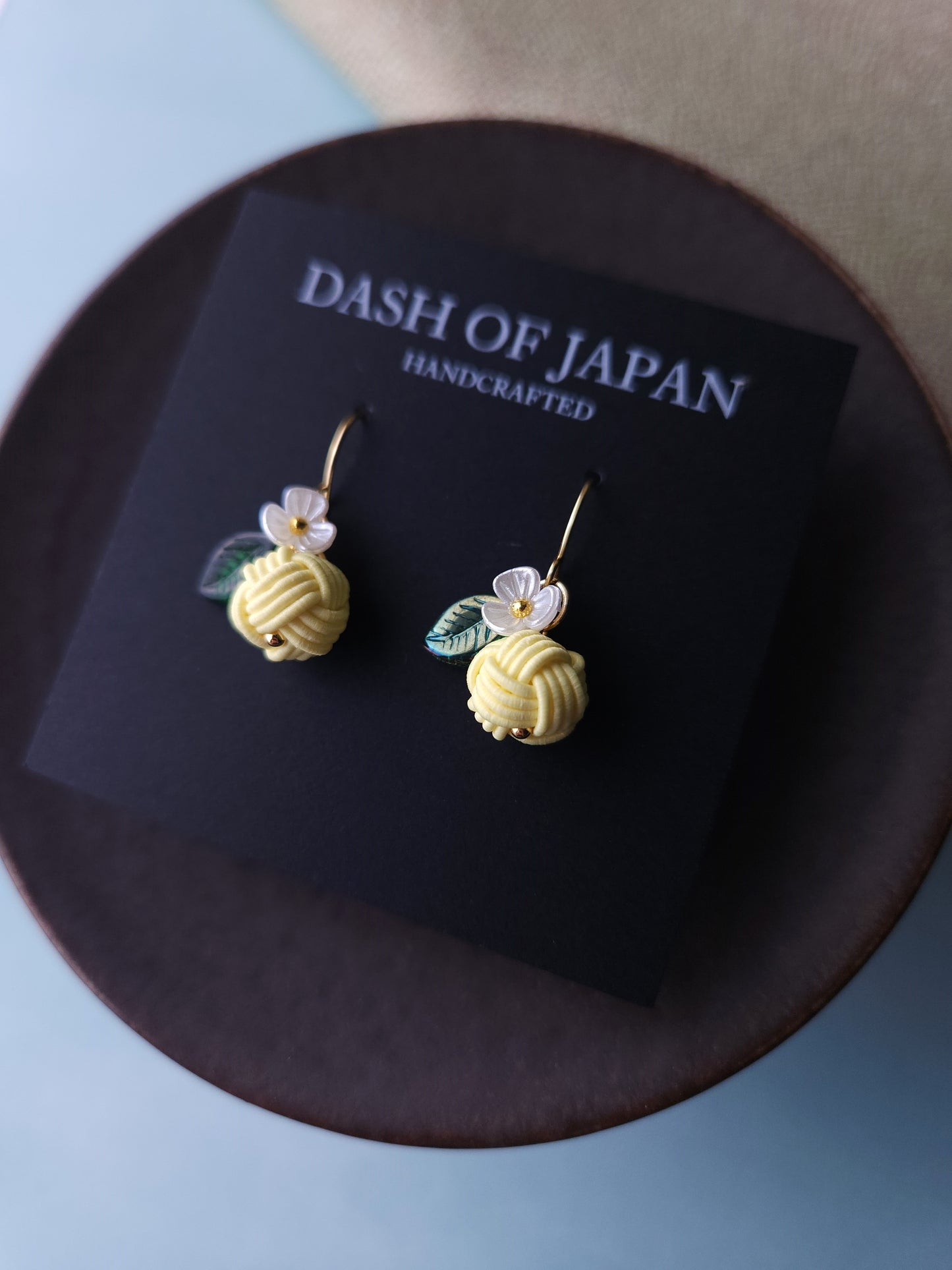 Fruits Earrings - Lemon
