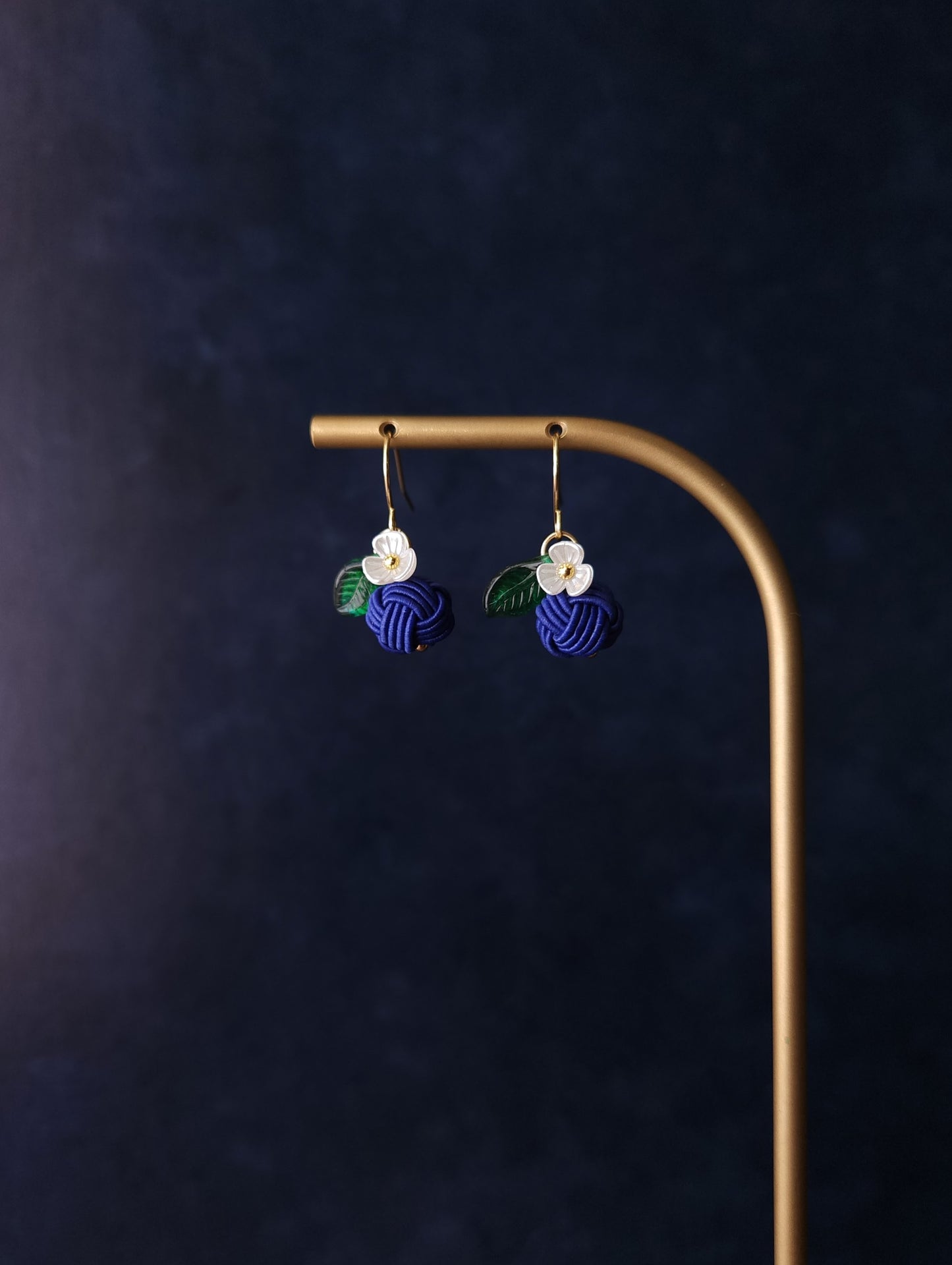 Fruits Earrings - Blueberry