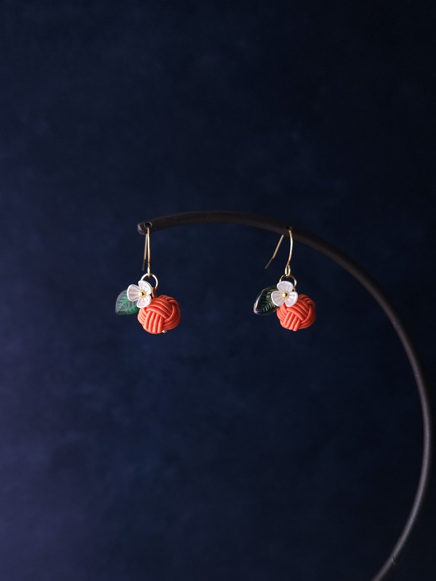 Fruits Earrings - Orange