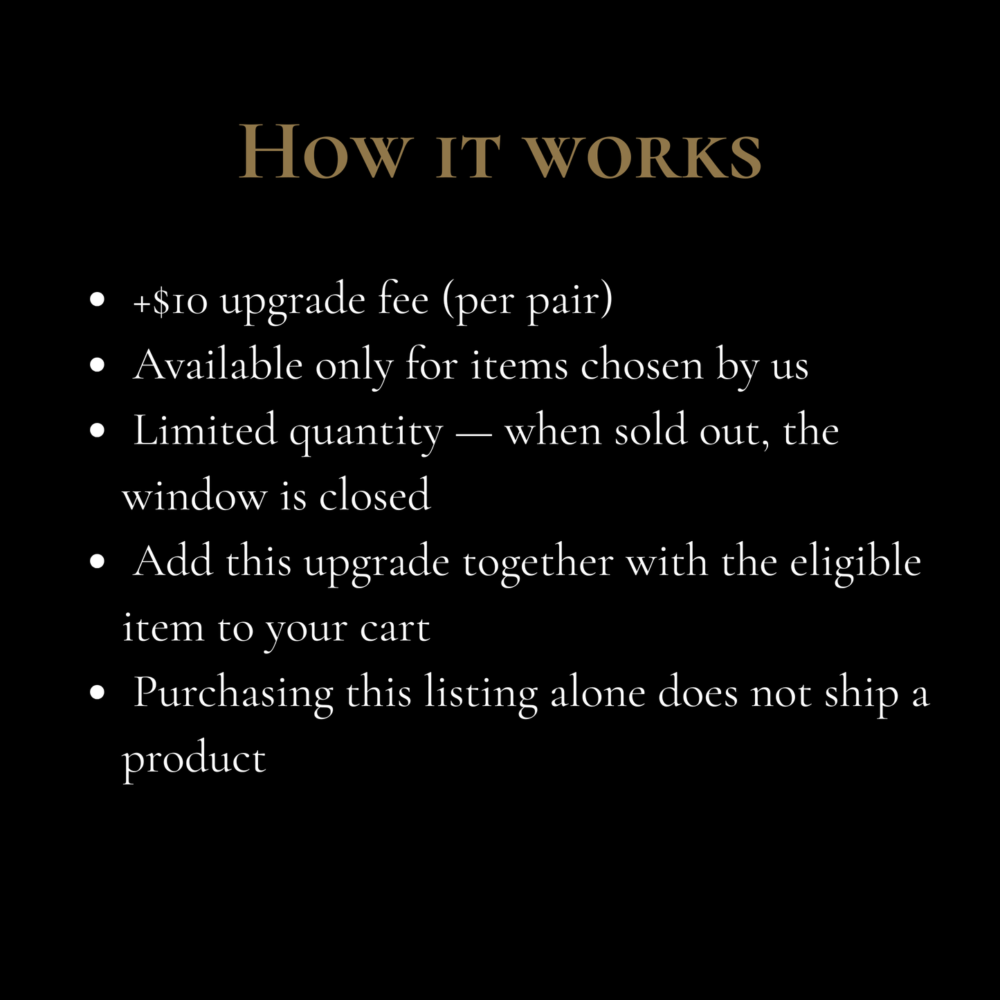 Silver Hardware Upgrade