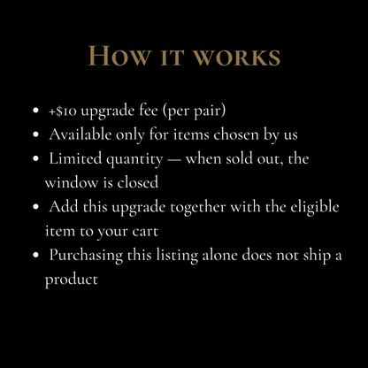 Silver Hardware Upgrade