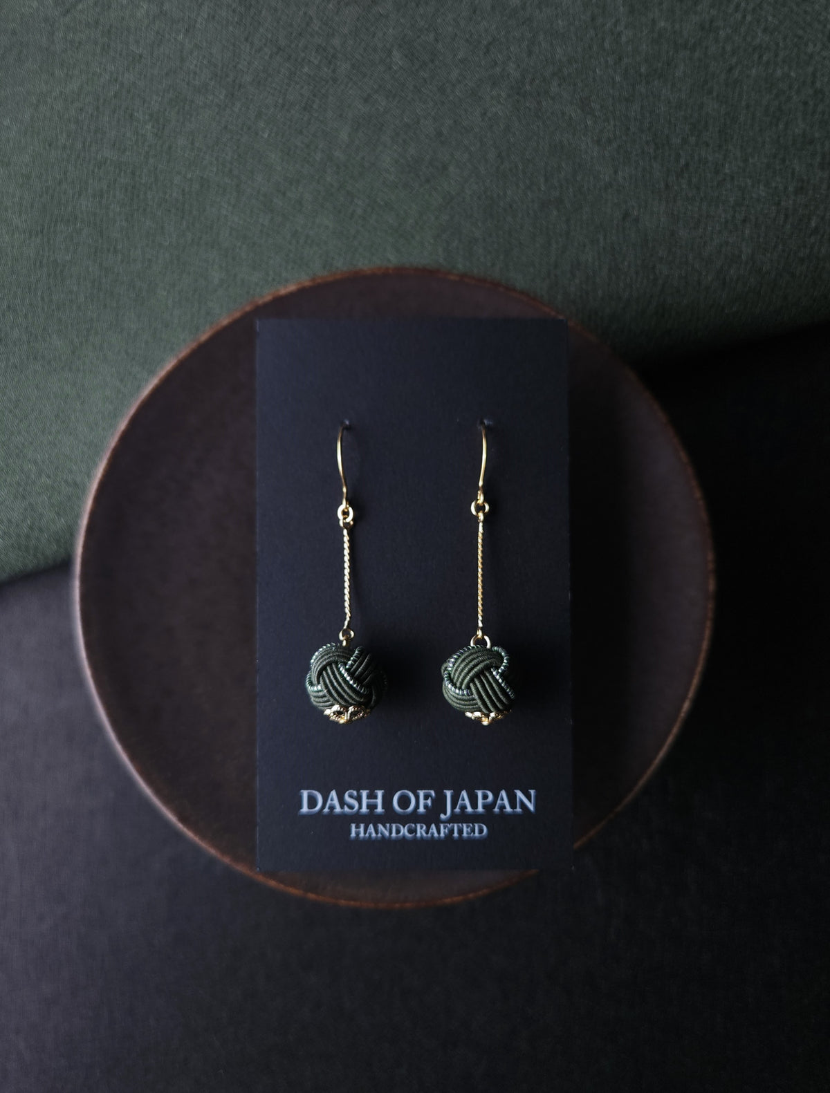 Long Drop -Dark Green