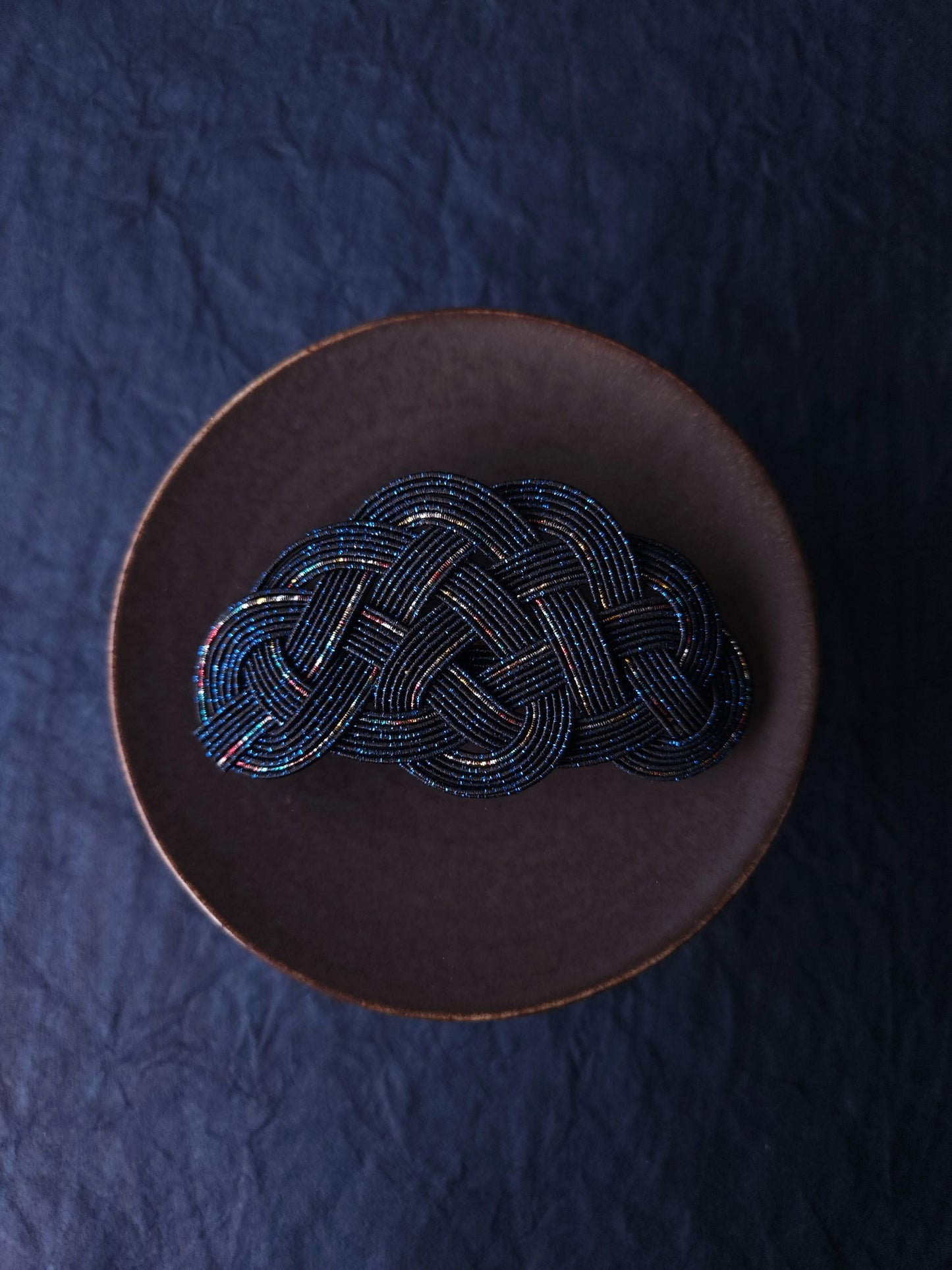Hair Barrette - Galaxy Blue