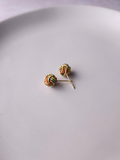 Awaji Knot - Green Yellow Mix
