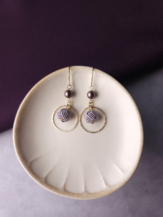 Hoop - Satin Taupe