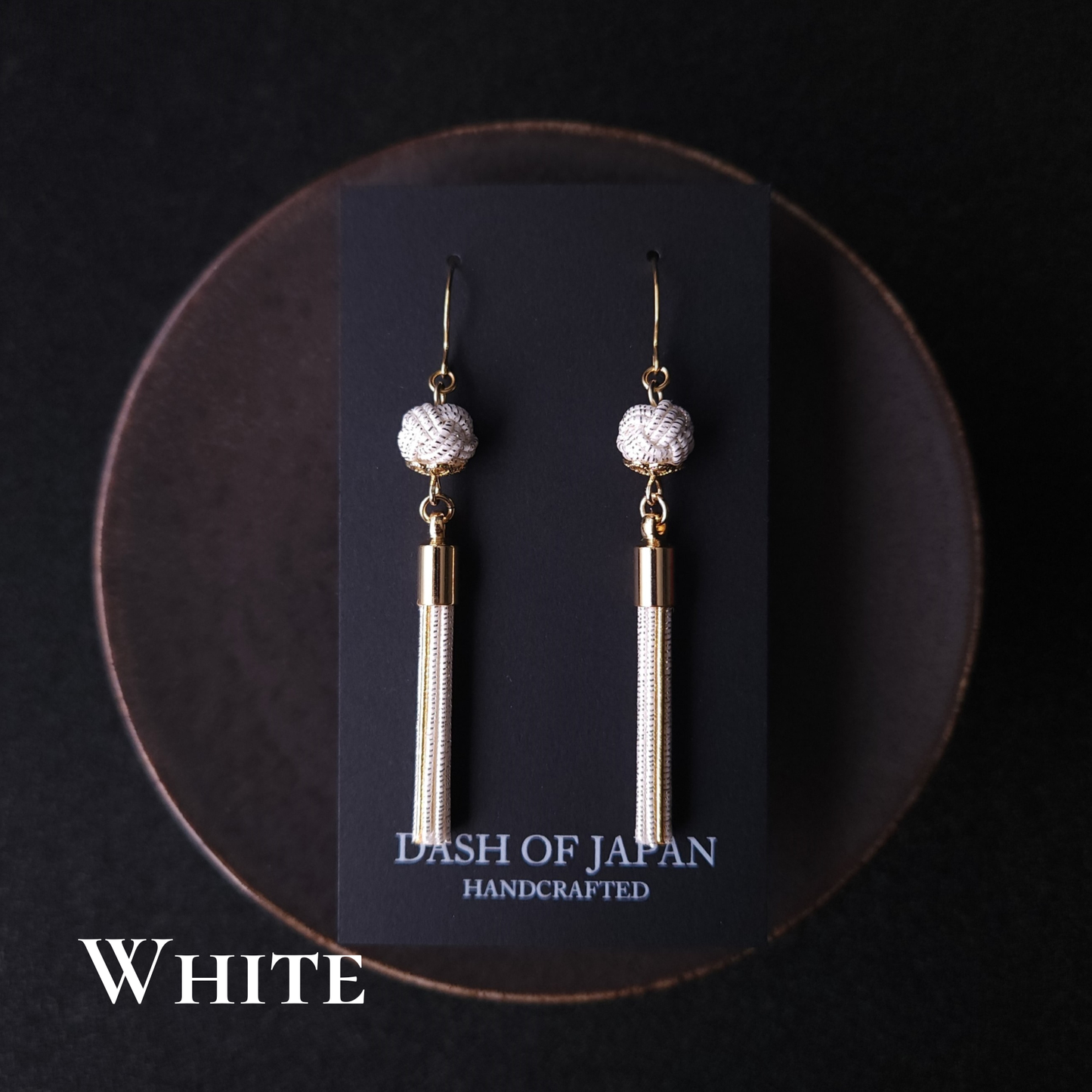 Tassel - Shiny White