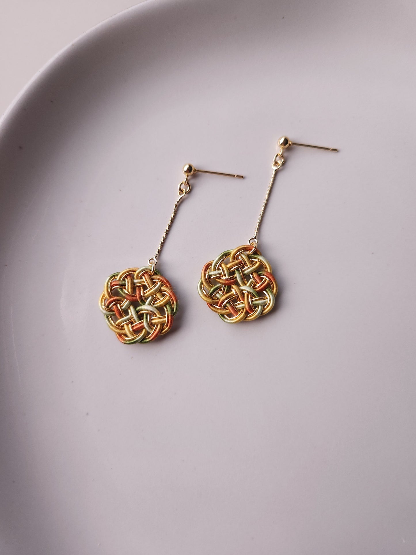 Kesa Drop - Orange Green