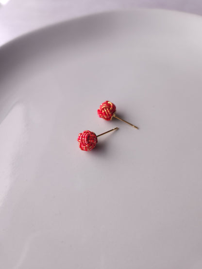 Awaji Knot -Holographic Red