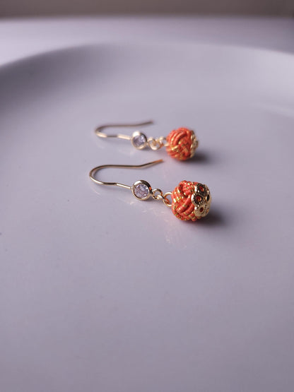 Simple Drop - Orange and Gold