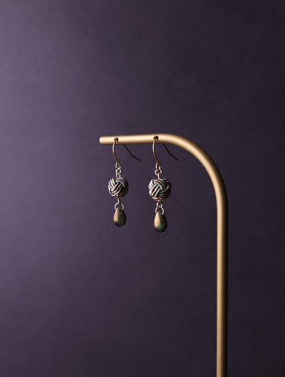 Simple Drop  - Rustic Green