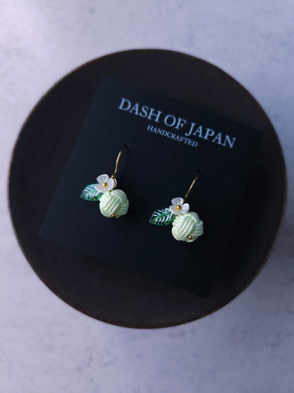 Fruits Earrings - Holographic Green