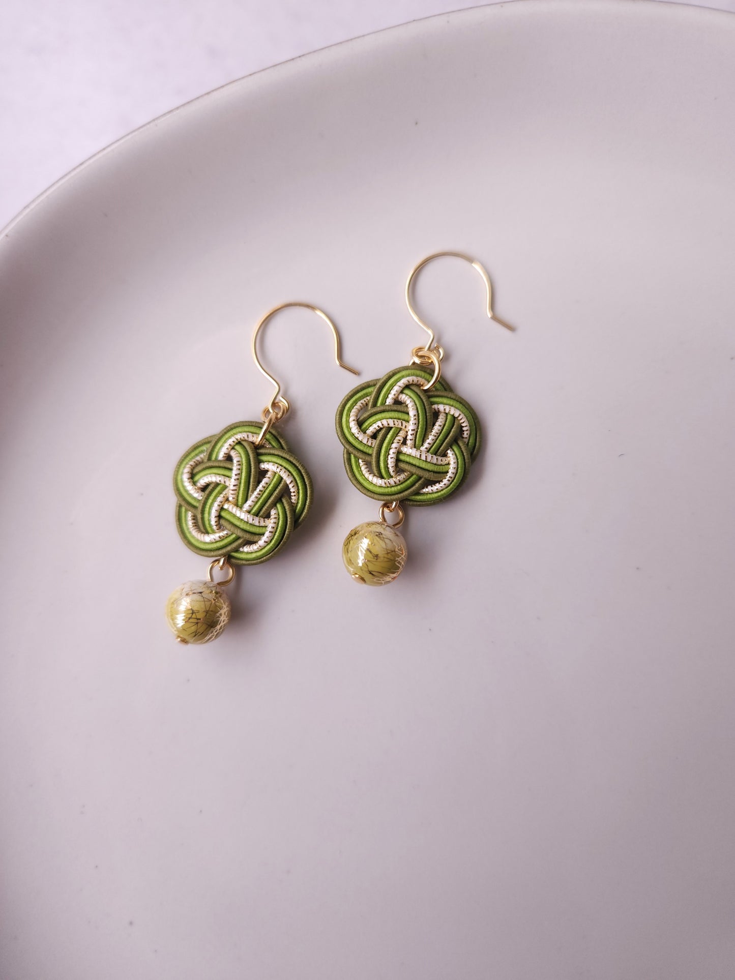 Plum Blossom - Matcha Green