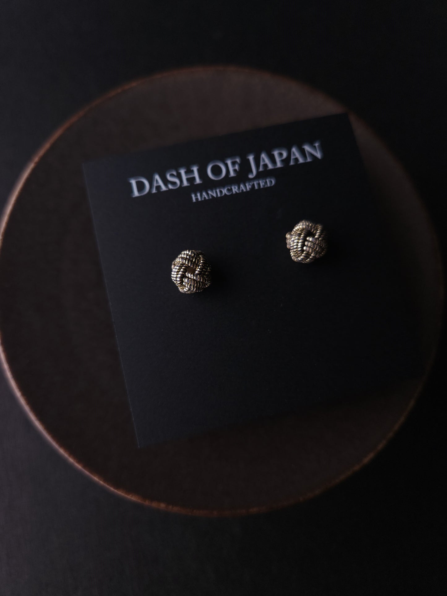 Awaji Knot - Black Gold