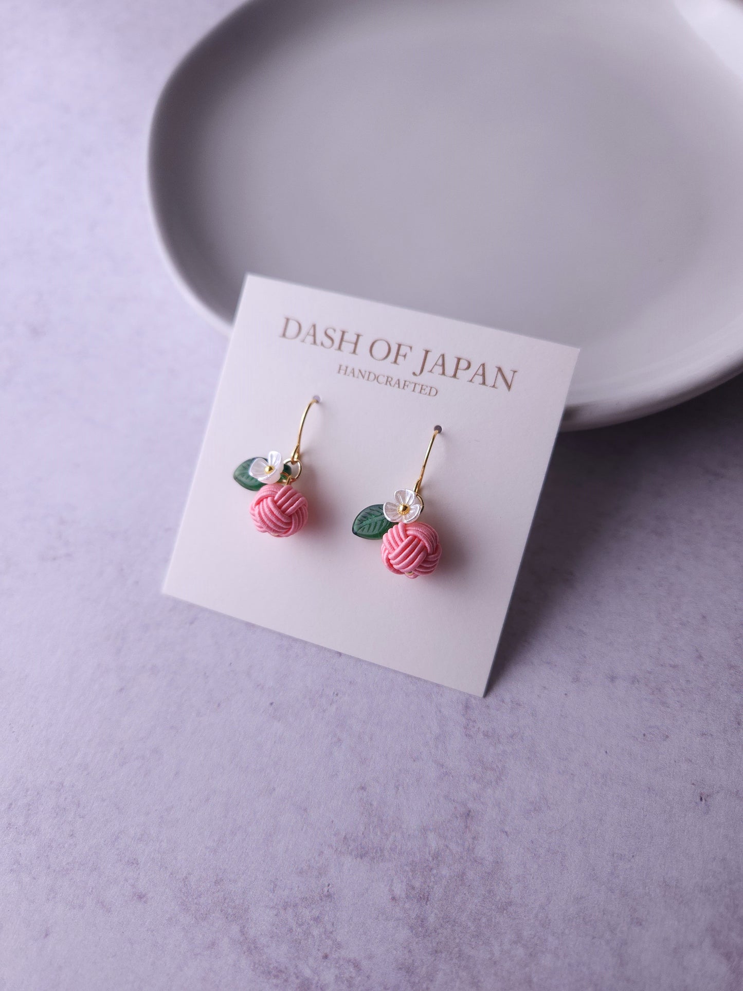 Fruits Earrings - Peach