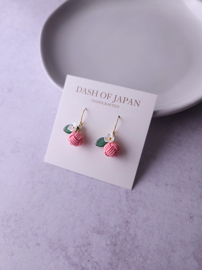Fruits Earrings - Peach