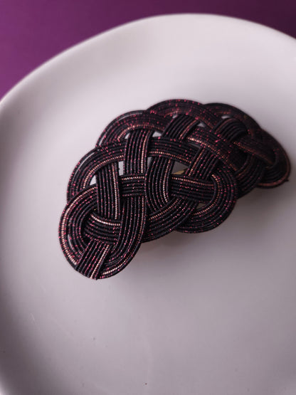 Hair Barrette - Galaxy Pink
