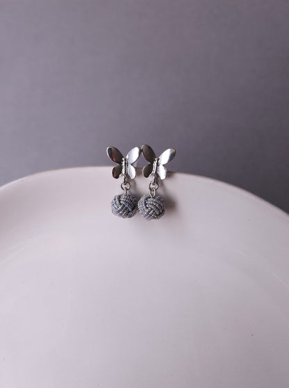 Butterfly - Iridescent Gray