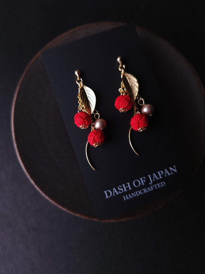 Flower Drop - Red