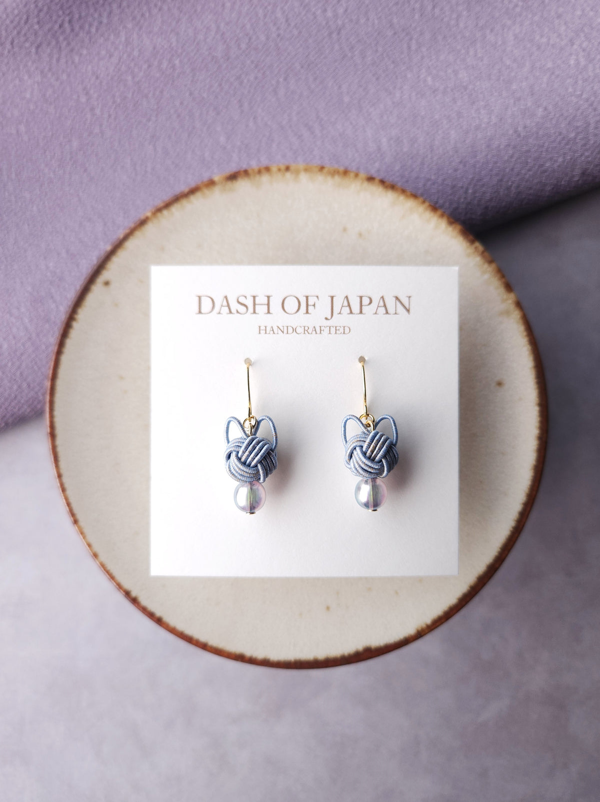 Cat Head Earrings - Gray