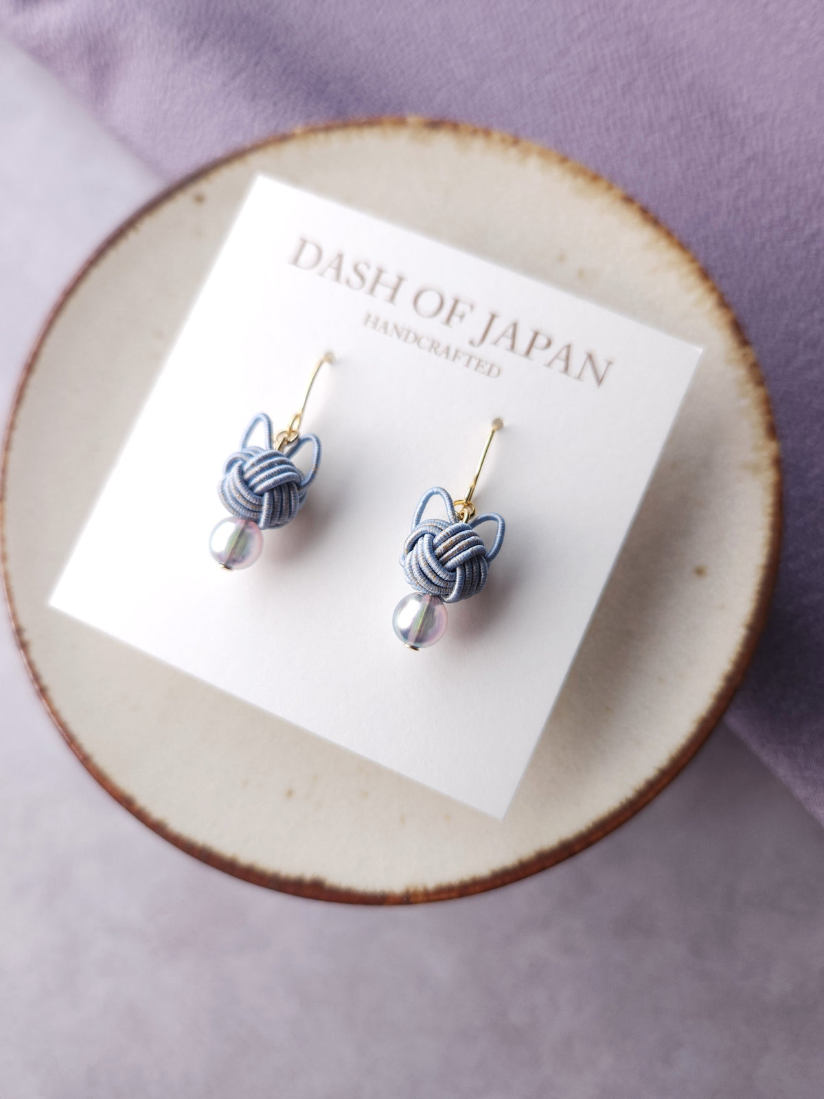 Cat Head Earrings - Gray