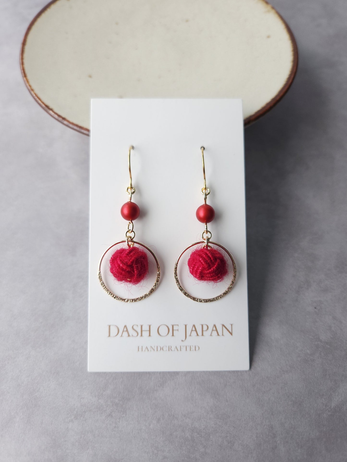 Hoop - Fluffy Red
