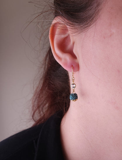 Simple Drop - Metallic Gold