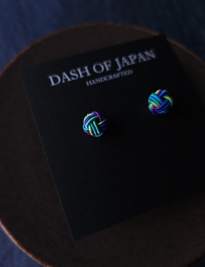 Awaji Knot -Blue Green Mix