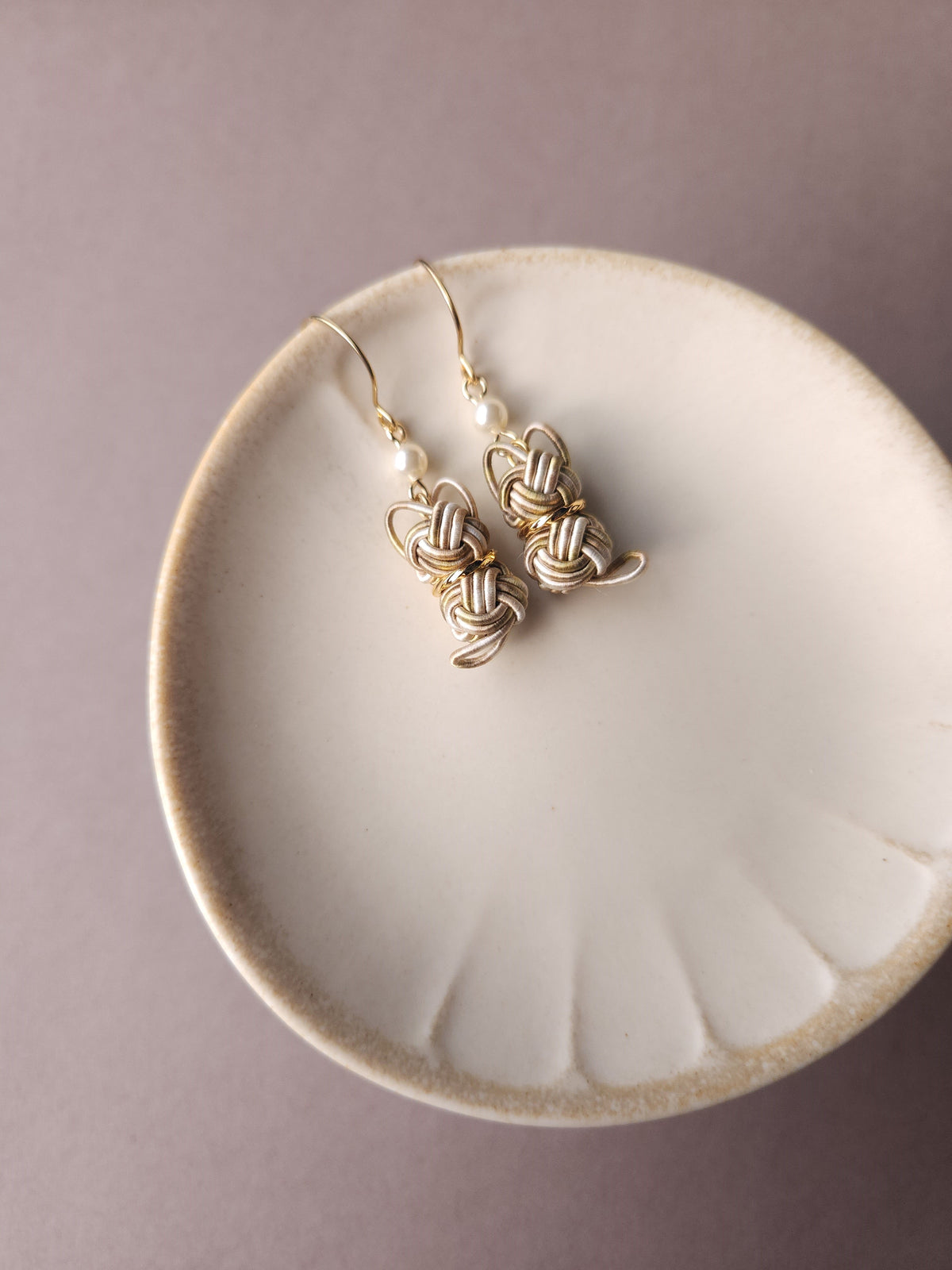 Cat Earrings  - Brown Tabby