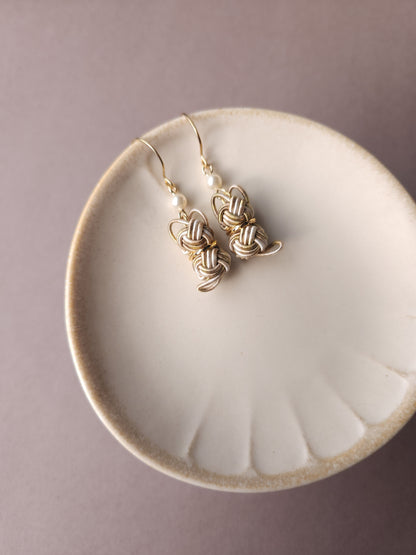Cat Earrings  - Brown Tabby