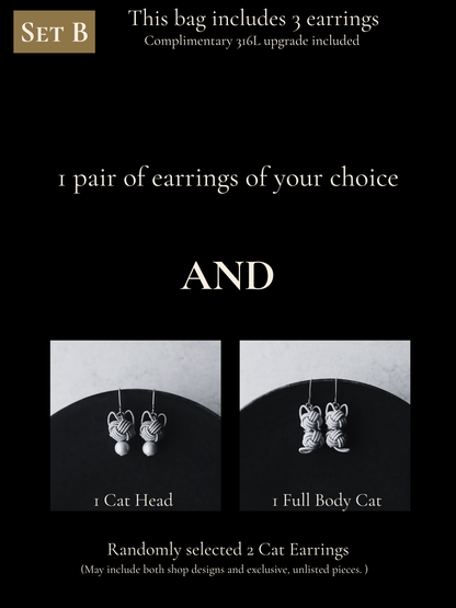 Mystery Cat Set - Build your set