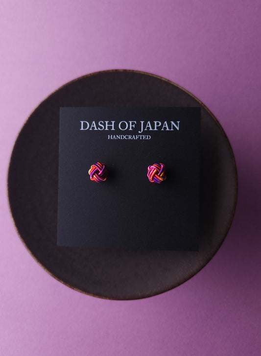 Awaji Knot - Purple Pink Mix