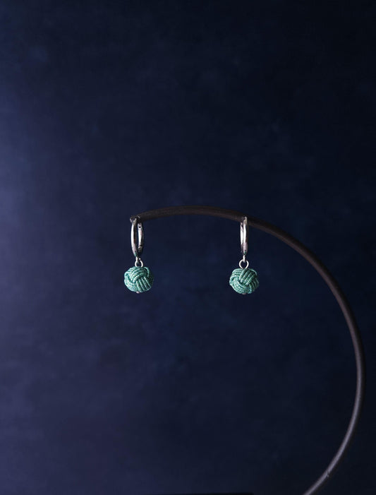 Huggie Drop- Shiny Blue