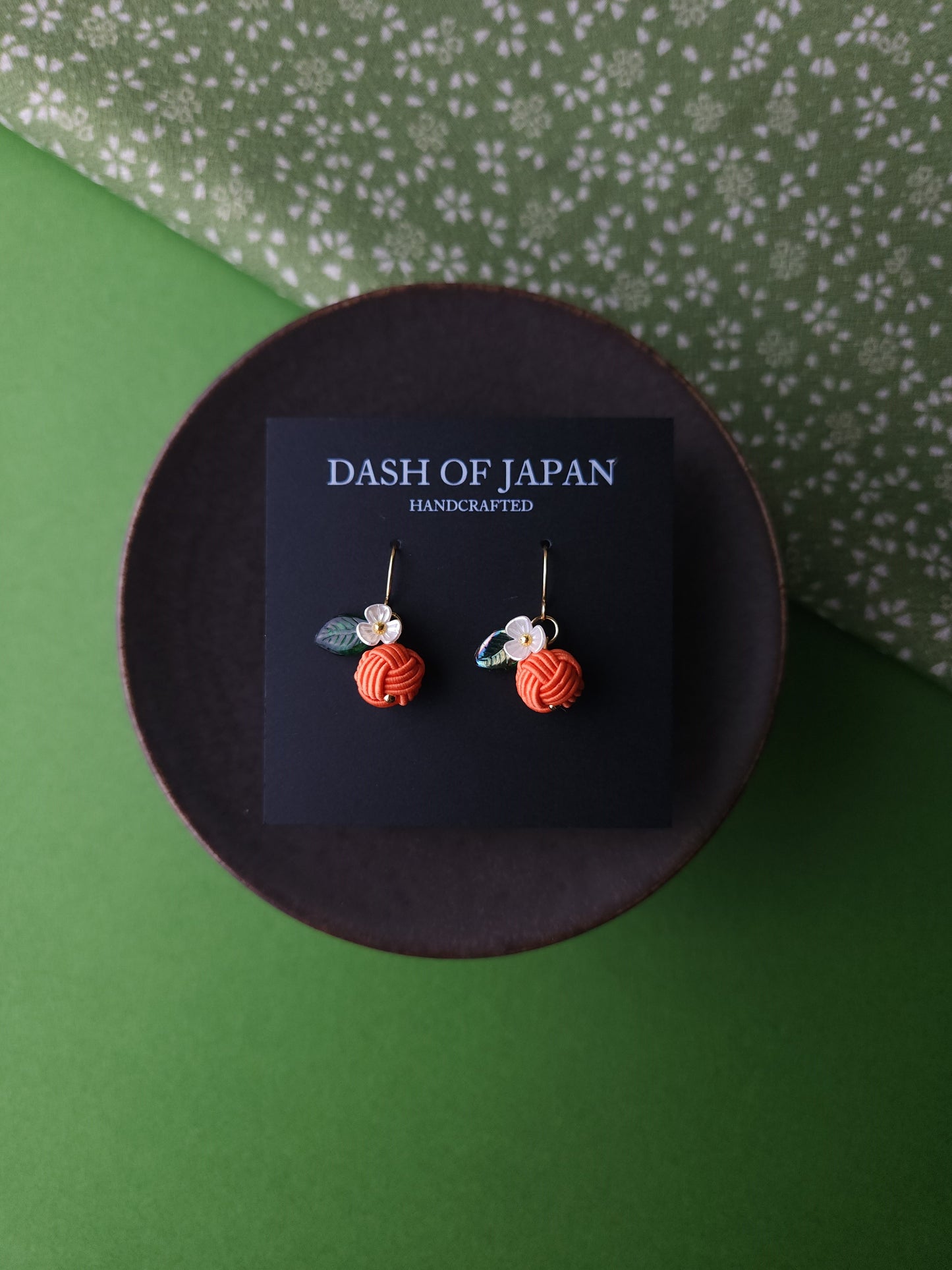 Fruits Earrings - Orange