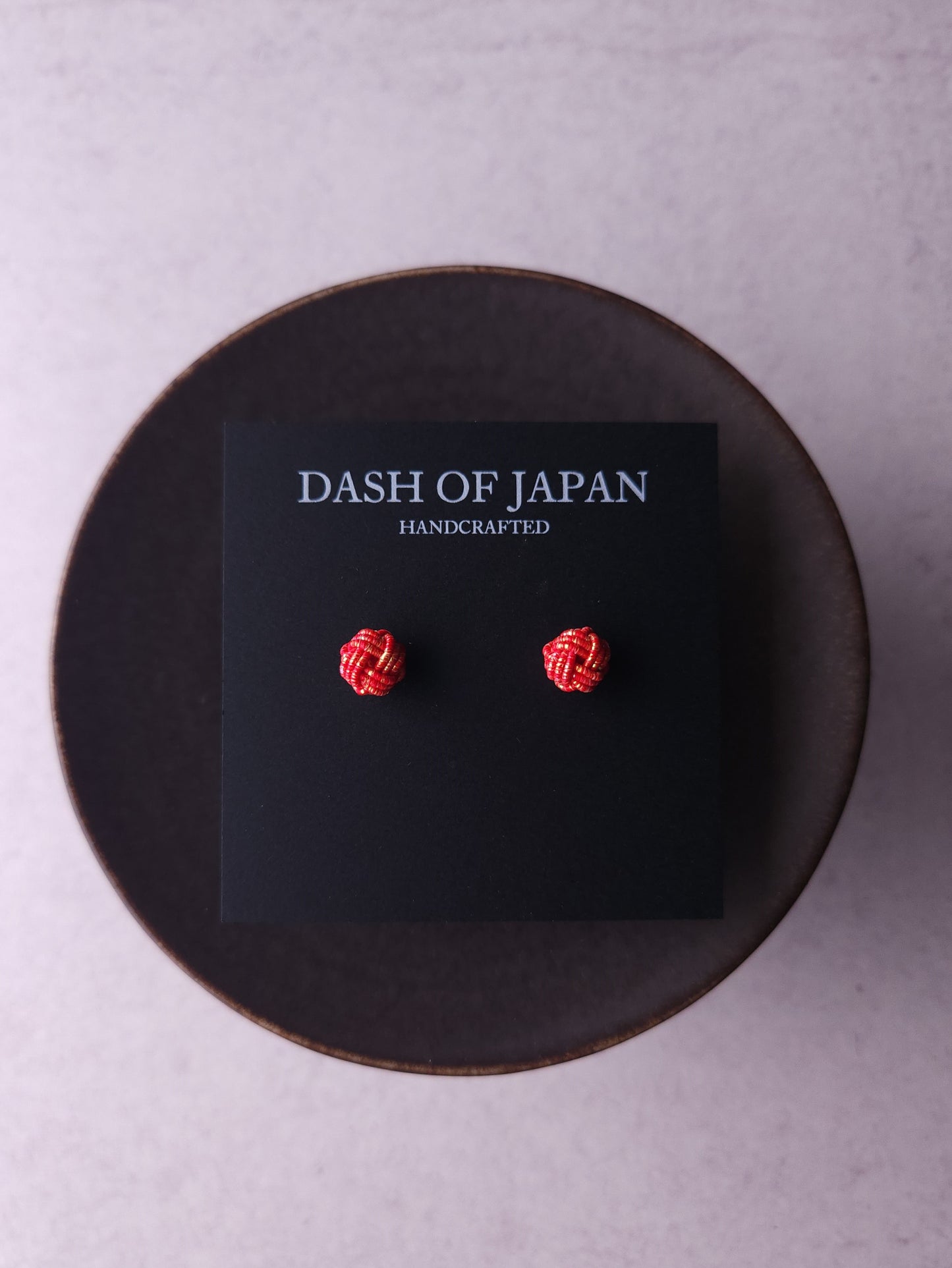 Awaji Knot -Holographic Red