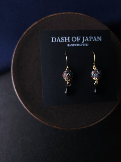 Simple Drop Earrings -  Chromatic Rainbow
