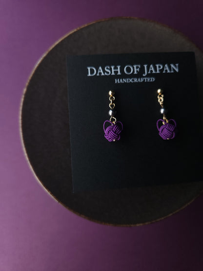 Small Cat Drop -Purple