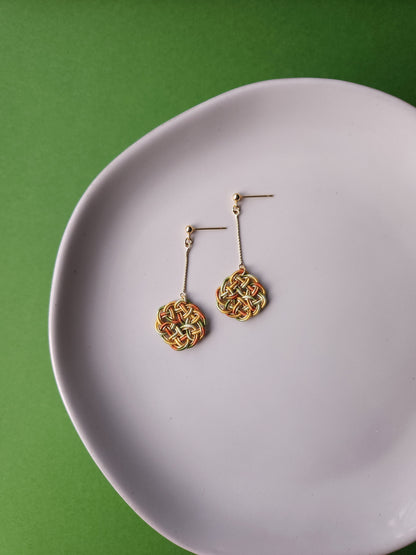 Kesa Drop - Orange Green