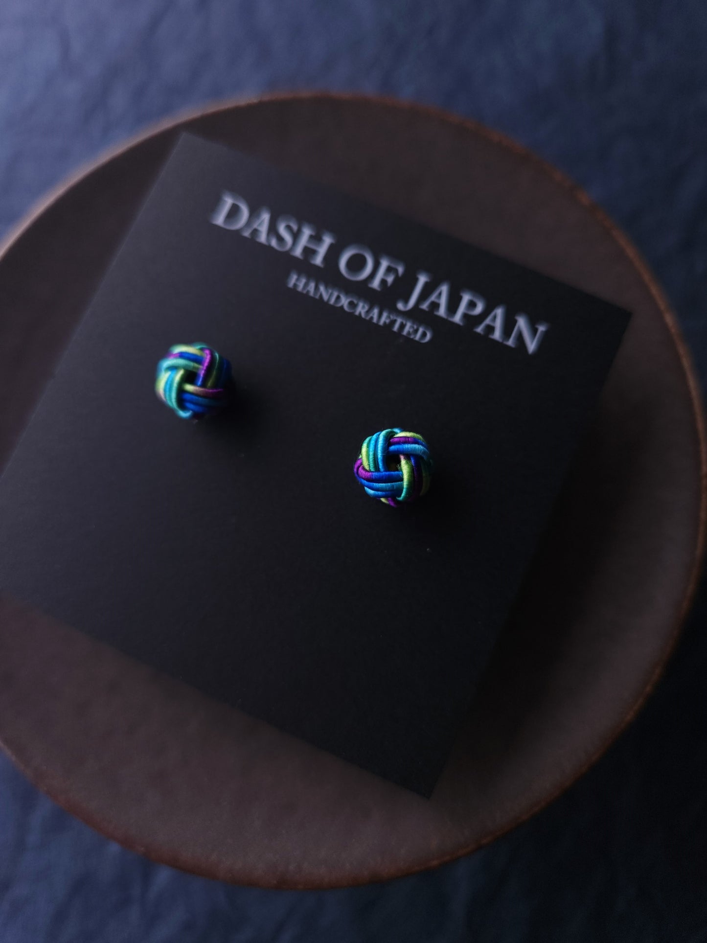 Awaji Knot -Blue Green Mix