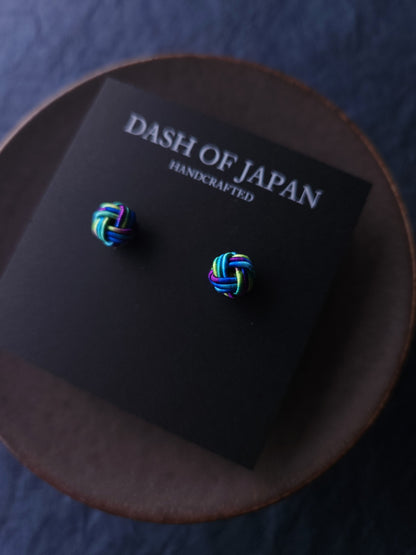 Awaji Knot -Blue Green Mix