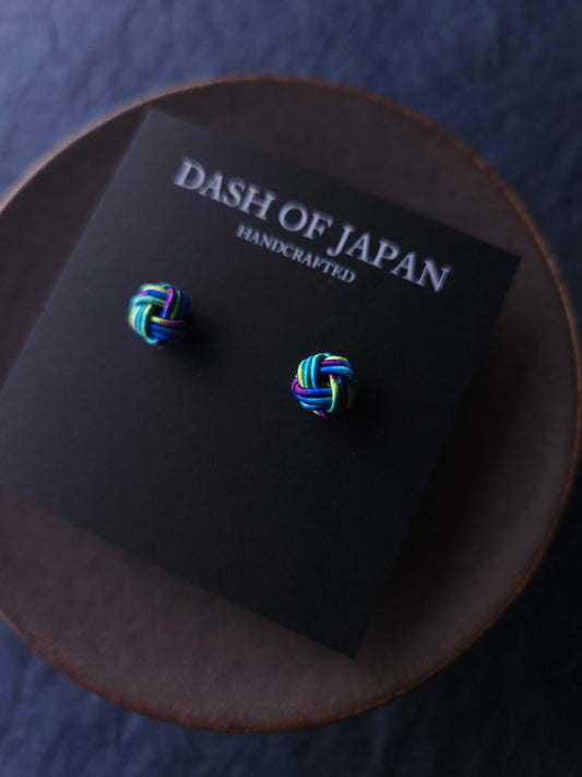 Awaji Knot -Blue Green Mix