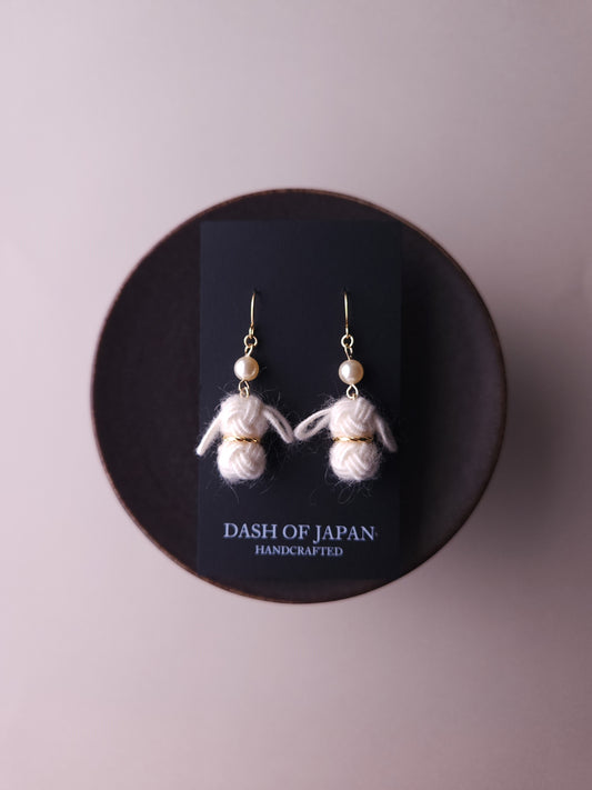 Fluffy Bunny - White