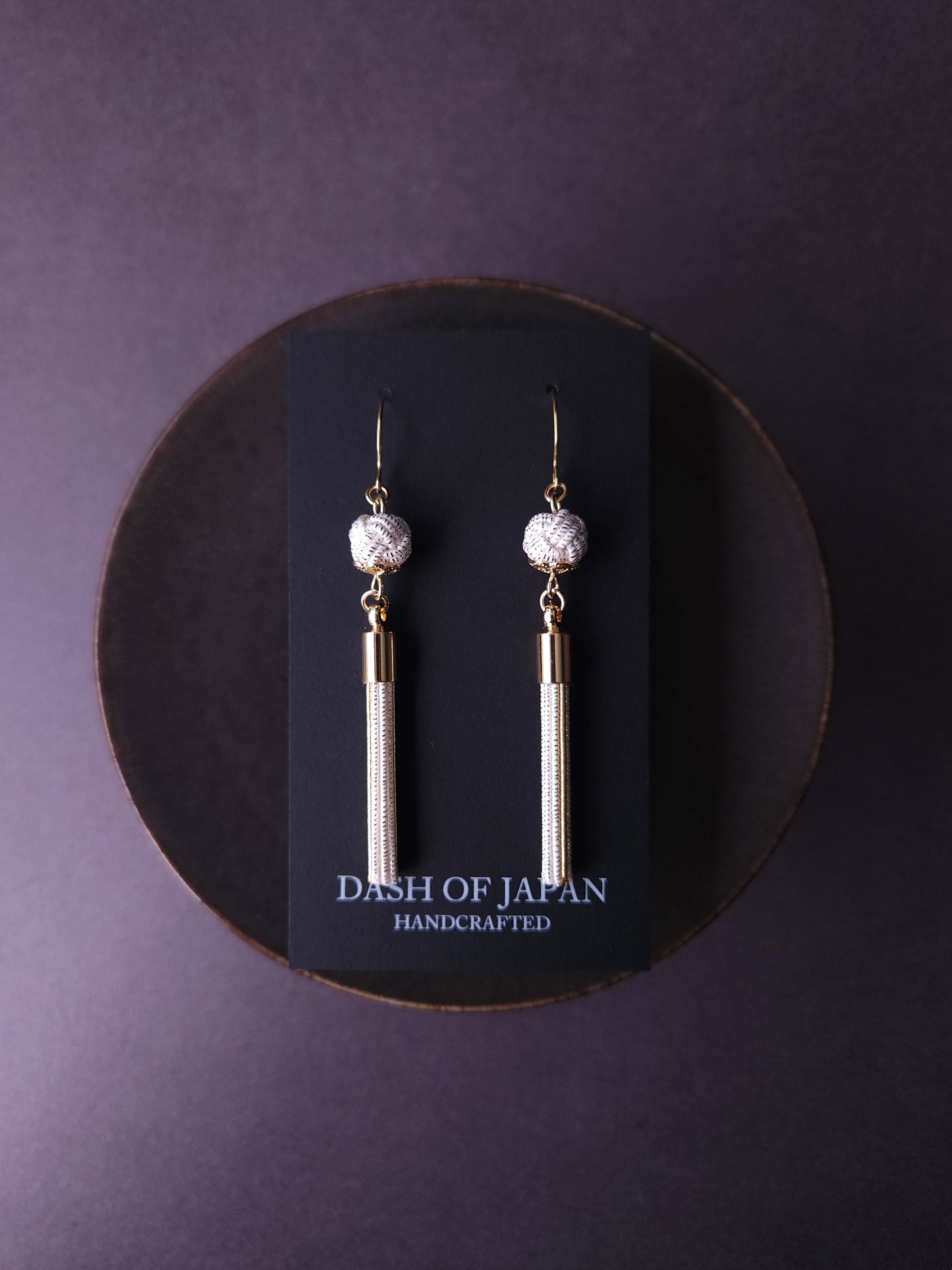 Tassel - Shiny White