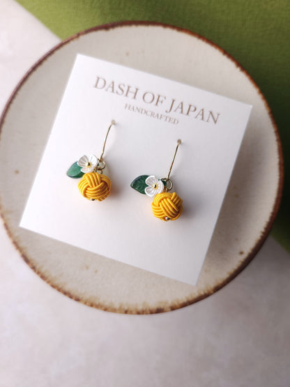 Fruits Earrings - Yuzu