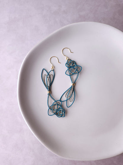 Koi Fish - Teal Green