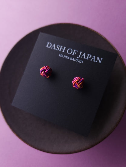 Awaji Knot - Purple Pink Mix