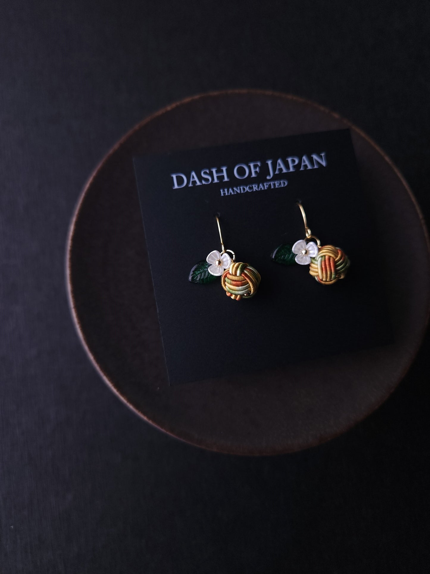 Fruits Earrings -Orange Green Mix