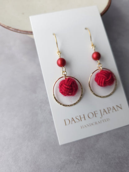 Hoop - Fluffy Red