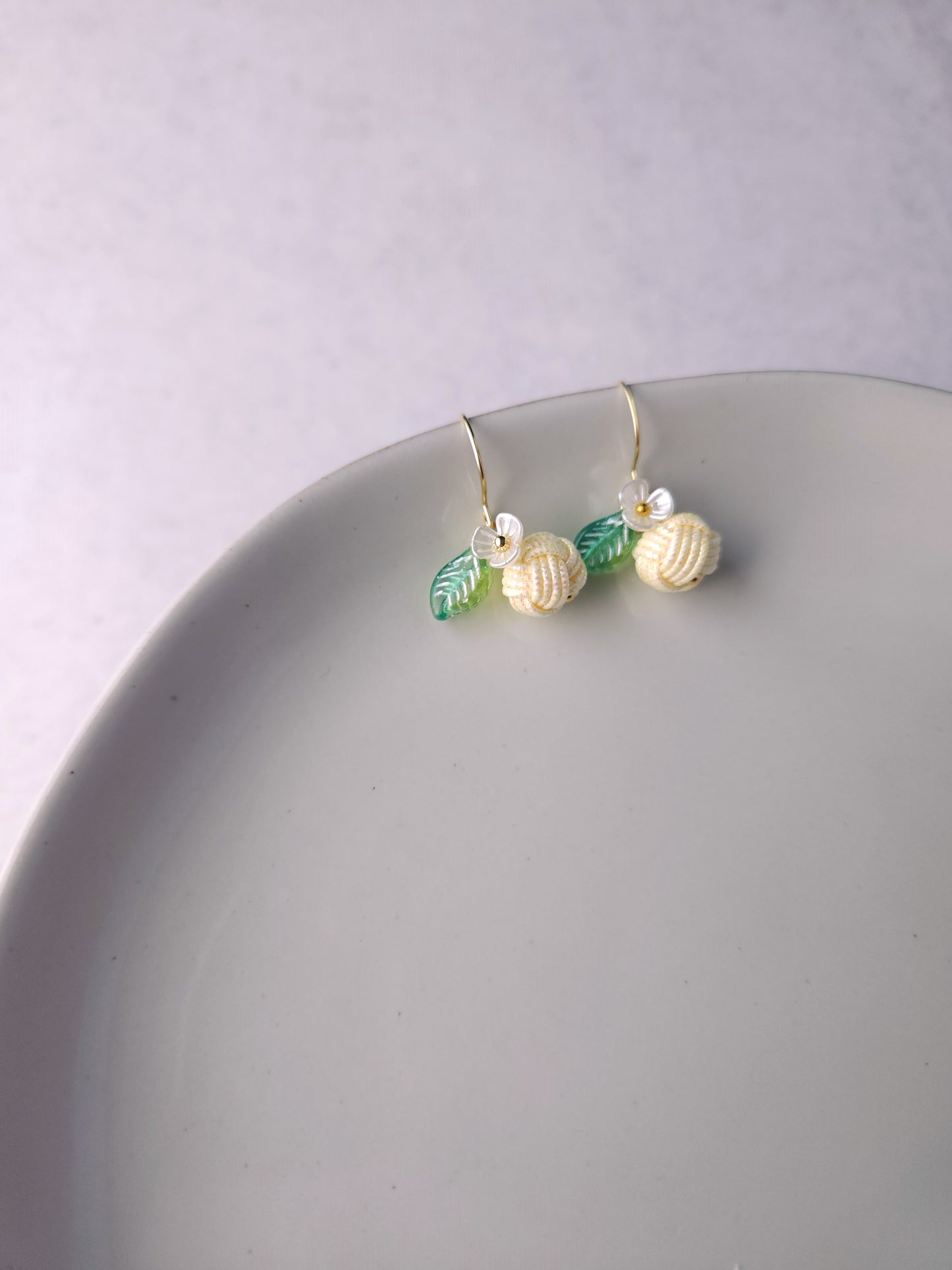 Fruits Earrings - Holographic Yellow